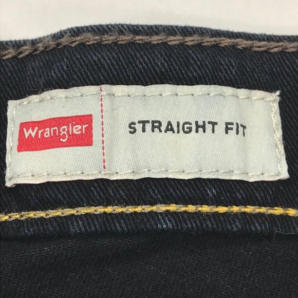 Wrangler Men's 34x34 Straight Fit Blue Jeans New With Tags - Picture 4 of 14